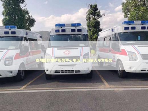 秦州医疗救护服务中心电话_转运病人专车服务